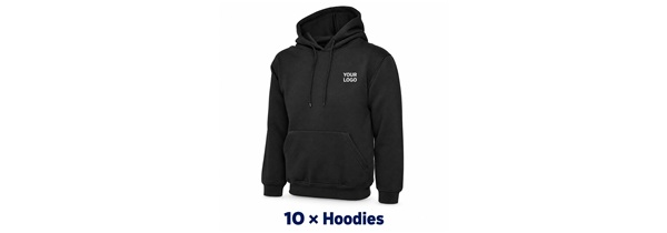 10-Hoodie Team Pack
