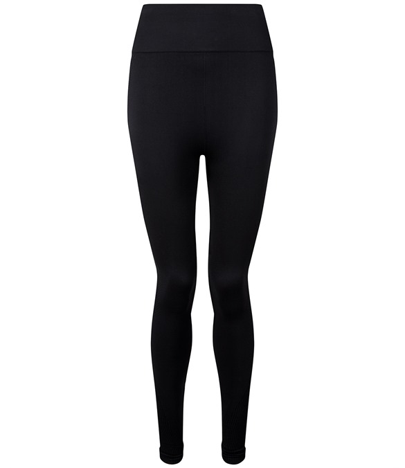 Women's TriDri? seamless '3D fit' multi-sport sculpt solid colour leggings