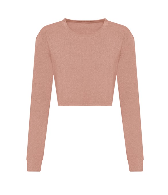Women's long sleeve cropped T