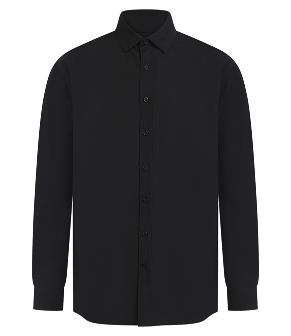 Long sleeve ?cotton-feel? Coolplus? shirt