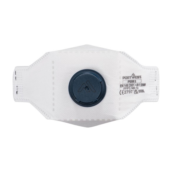 EAGLE FFP2 Valved Dolomite Fold Flat Respirator (Pk10)