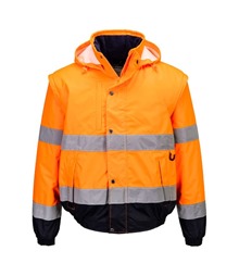 Hi-Vis 2in1 Bomber Jacket