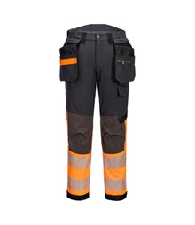 EV4 Hi-Vis Stretch Detachable Holster Class 1 Trousers