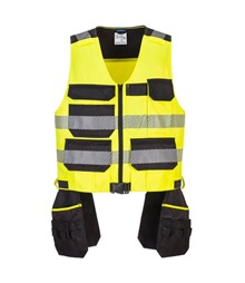 PW3 Hi-Vis Class 1 Tool Vest