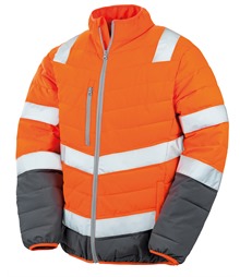 Soft padded safety jacket