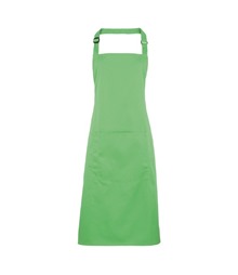 Colours bib apron with pocket