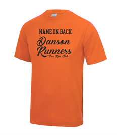 Danson Runners T-Shirt with Added Name on Back