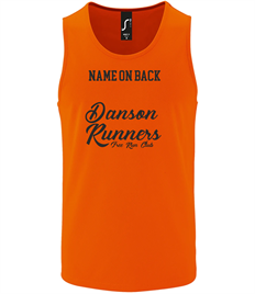 Danson Runners Vest With added name on Back